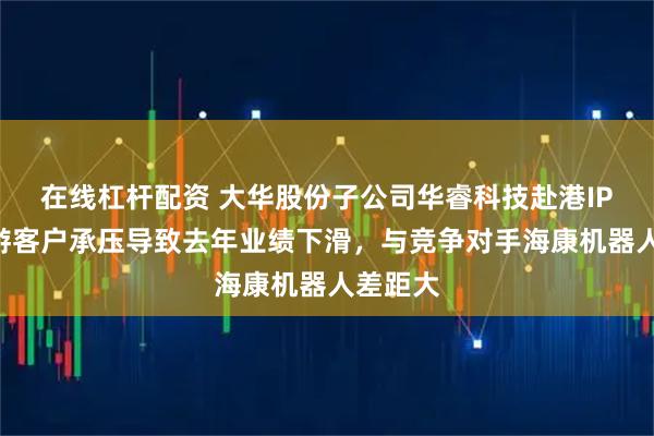 在线杠杆配资 大华股份子公司华睿科技赴港IPO：下游客户承压导致去年业绩下滑，与竞争对手海康机器人差距大